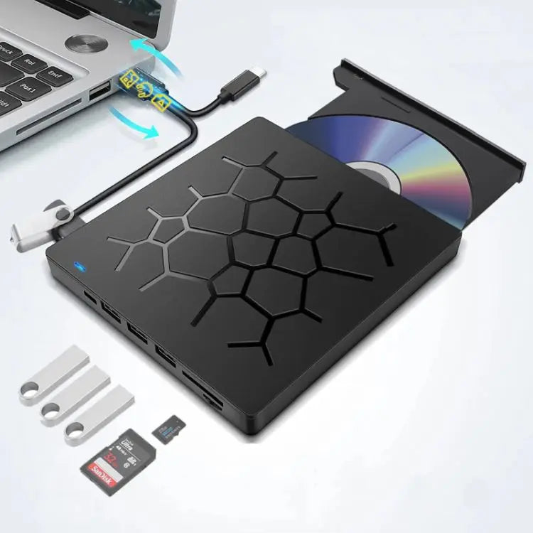 Experimentati Versatilitatea si Performanta cu DVD Writer-ul Extern Portabil Slim Staryon