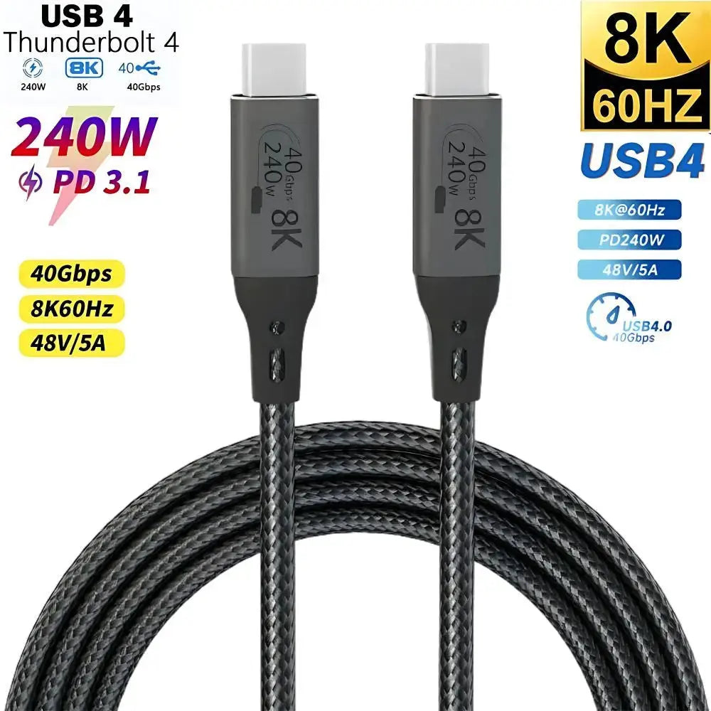 Cablu USB 4.0 explicat: Tot ce trebuie să știi despre el - Staryon Romania